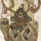 Illustration for article titled Steampunk Spider-Man and his nemesis, Victorian-era Doctor Octopus